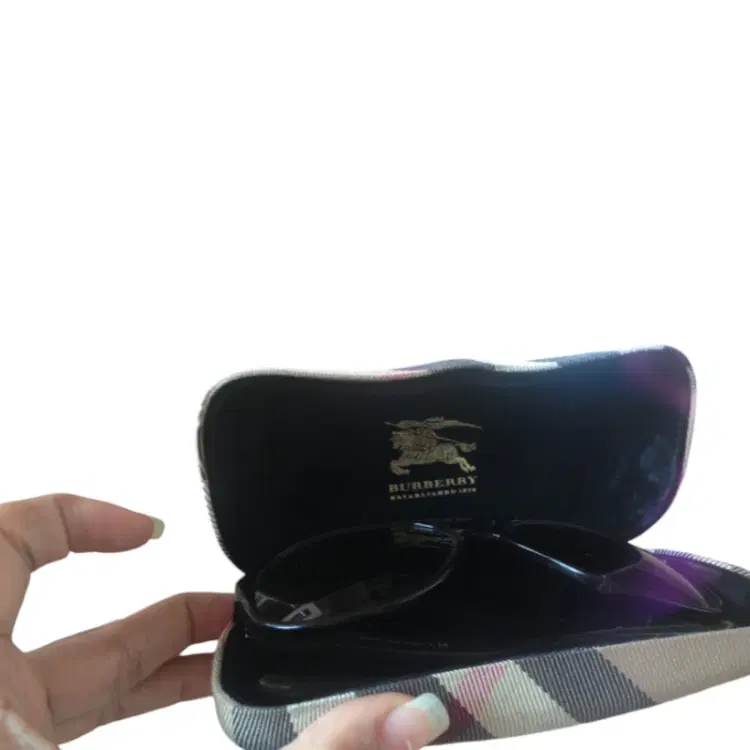 BURBERRY Oversize Brown Sunglasses-Hover-Image