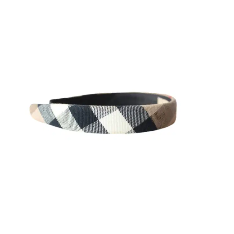 Burberry London Nova Check Headband-Hover-Image