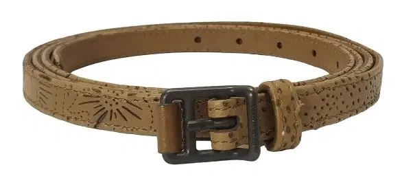 Burberry Brown Leather Waist Belt