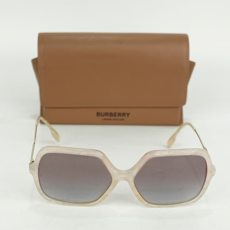 Burberry Square Oversized Sunglasses-Hover-Image