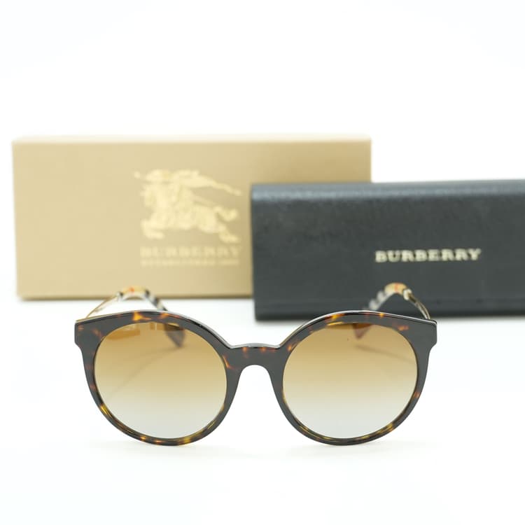 Burberry sunglasses tortoise shell frame-Hover-Image