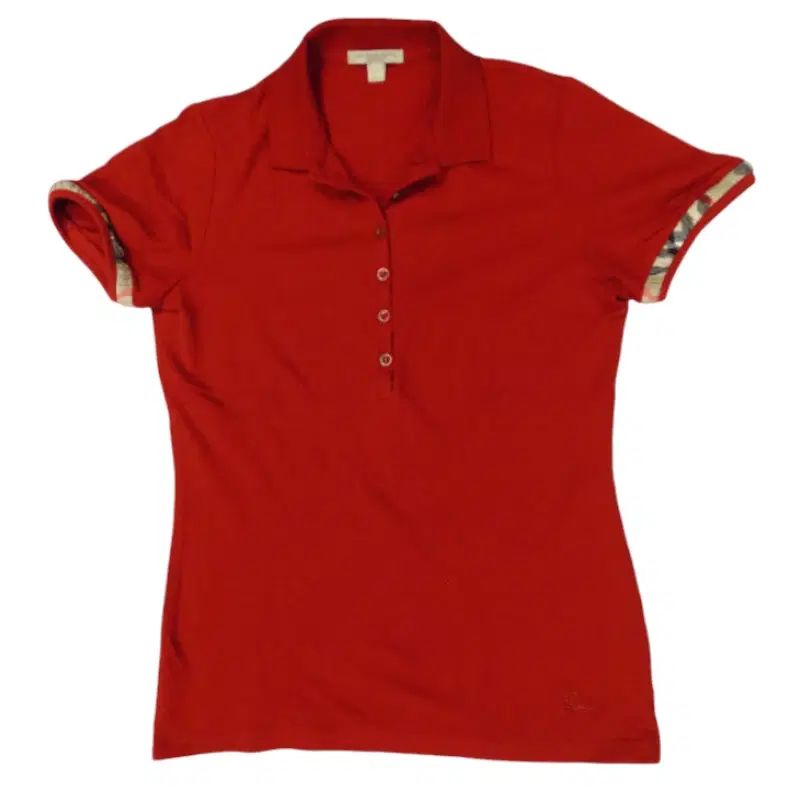 Burberry Brit Women's Polo Shirt red