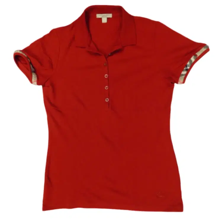 Burberry Brit Women's Polo Shirt red-Hover-Image