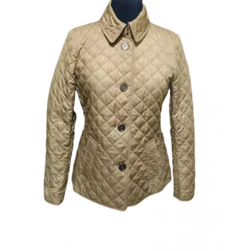 Burberry Beige Quilted Jacket