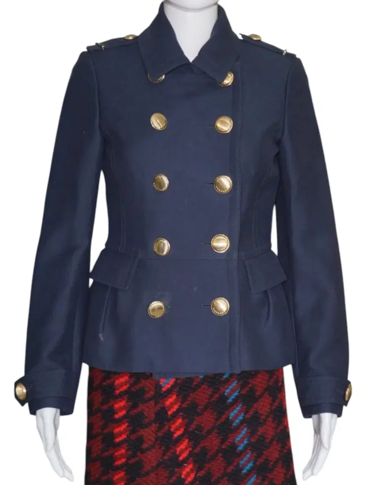 Burberry Drumfield Twill Coat-Hover-Image