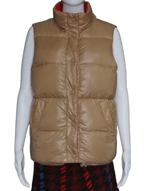 Burberry Reversible Camel/Red Gilet