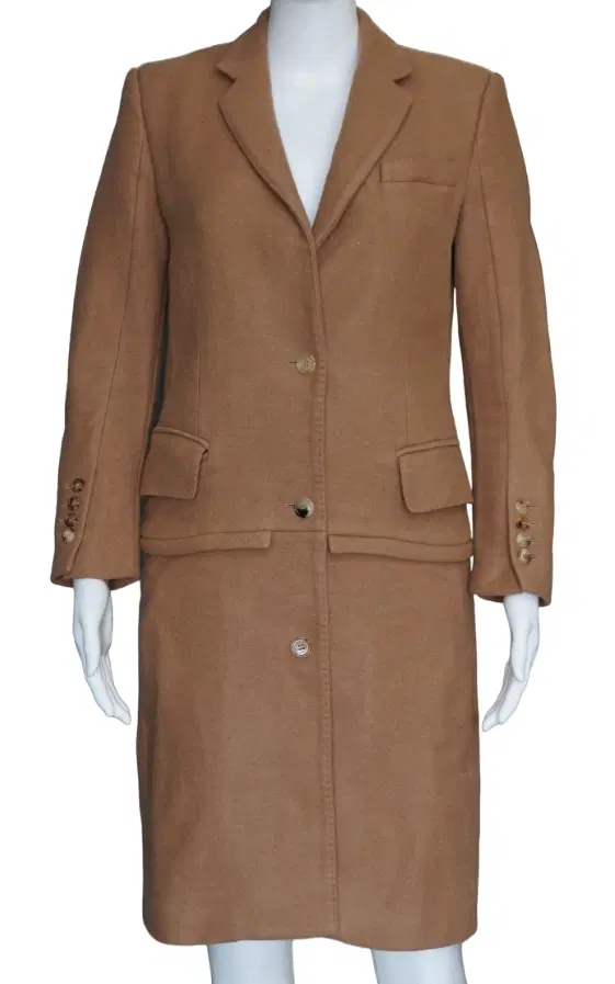 Burberry Camel Woolen Coat