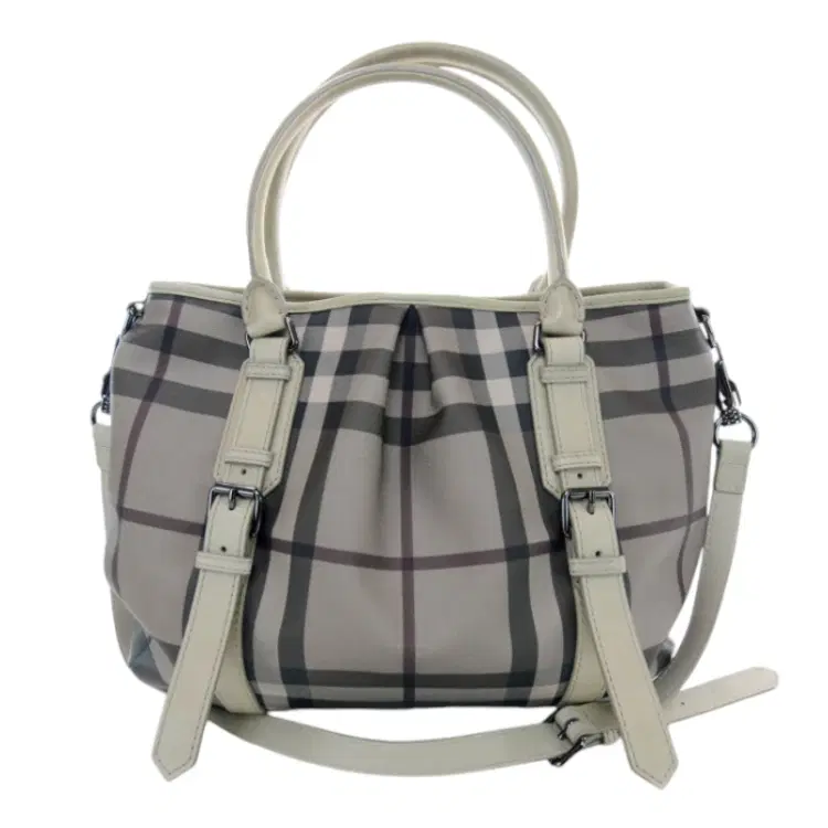 Burberry Smoked Check Small Northfield Trench Tote-Hover-Image
