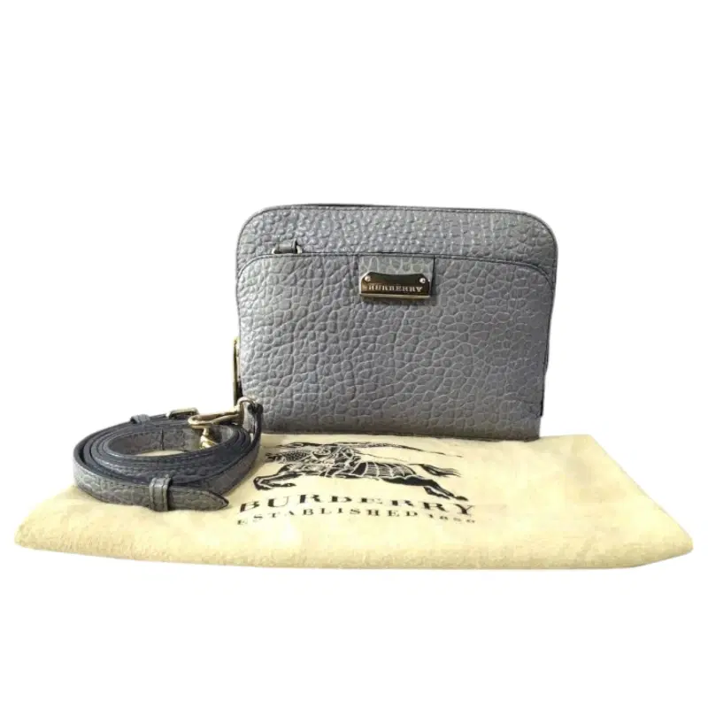Burberry Harrogate Leather Crossbody Bag
