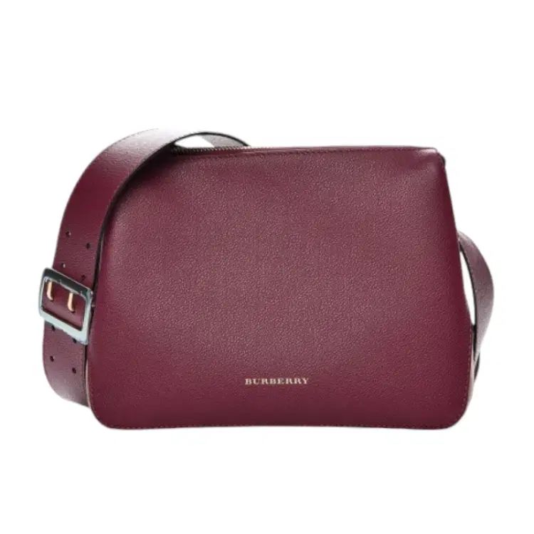 Burberry Helmsley Small Leather House Check Crossbody Bag-Hover-Image