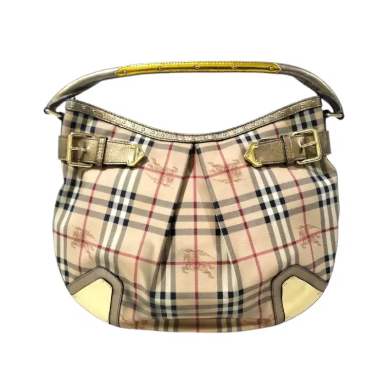 Burberry Haymarket Check Hobo Bag