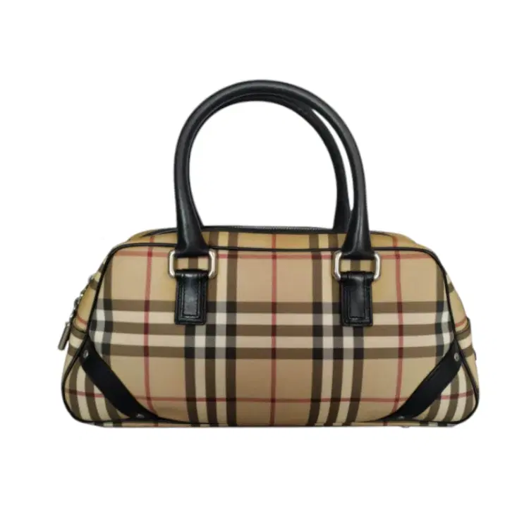 Burberry London T-05-02 Nova Check Small Boston Bag-Hover-Image