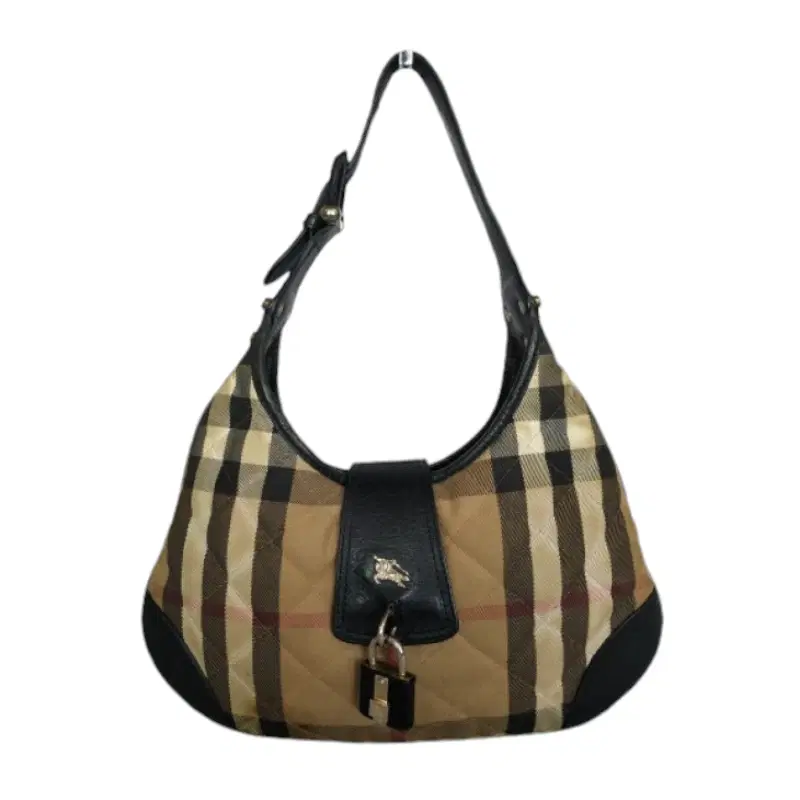 Burberry Nova Check Quilted Brook Hobo Bag