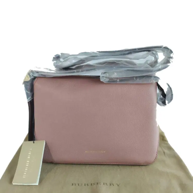 Burberry Helmsley House Check Leather Crossbody Bag-Hover-Image
