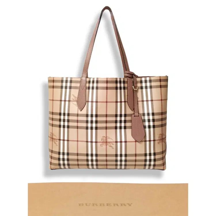 Burberry Reversible Lavenby Medium Leather Tote-Hover-Image