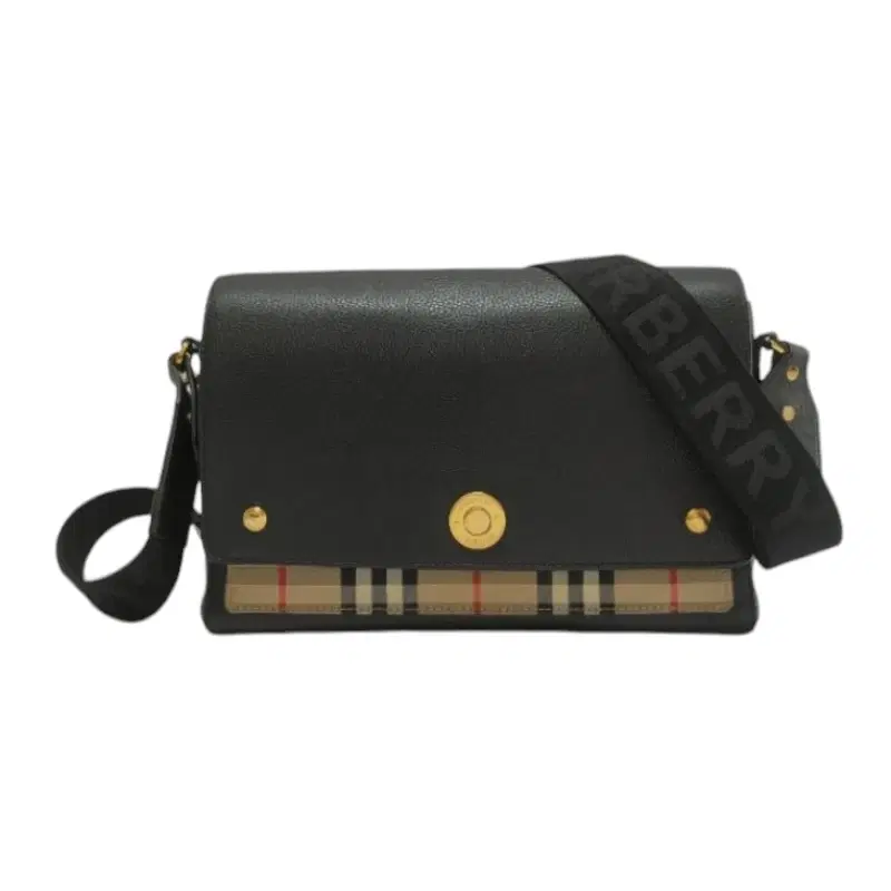 Burberry Check Black Note Bag