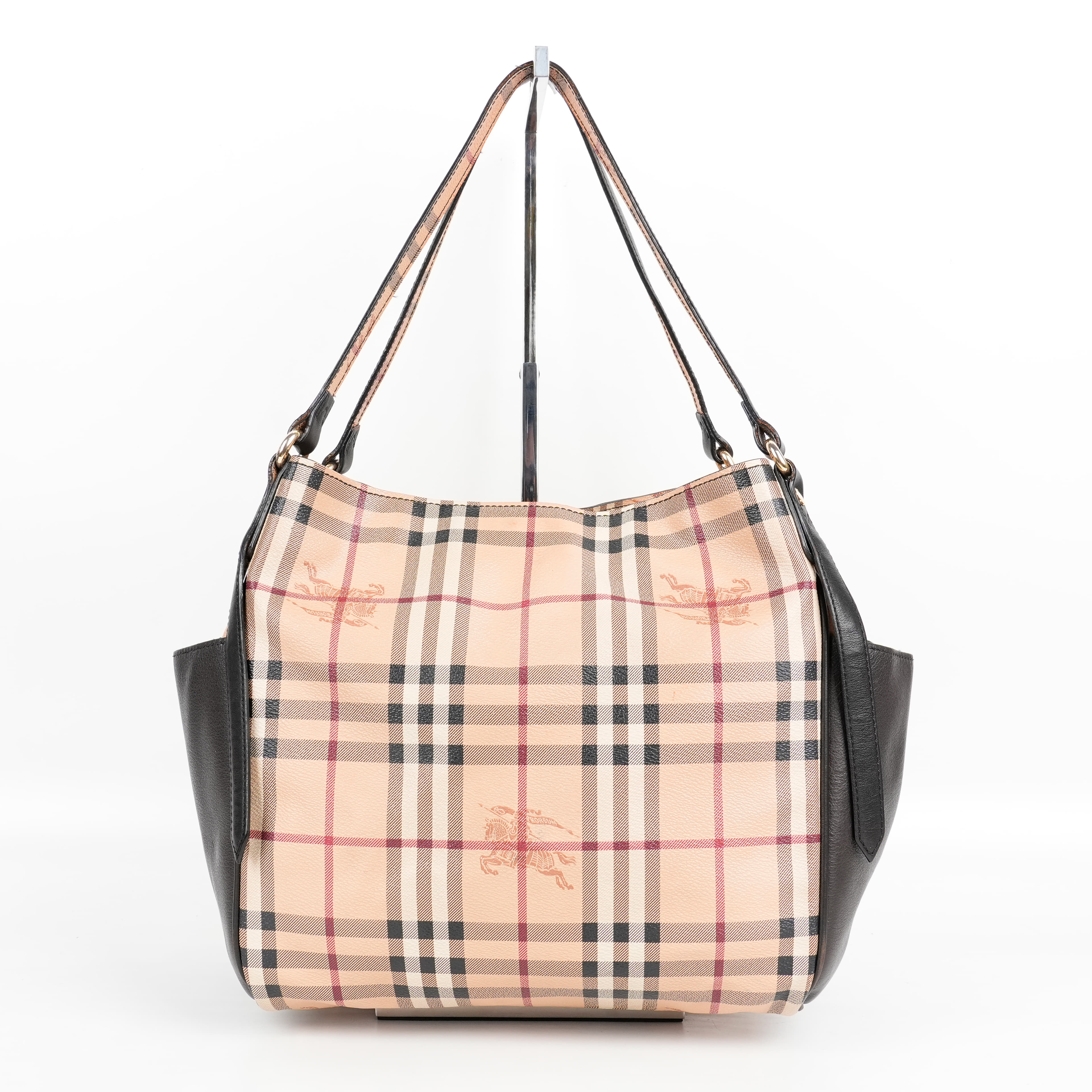 Burberry Haymarket Check Canvas Canterbury Tote Bag