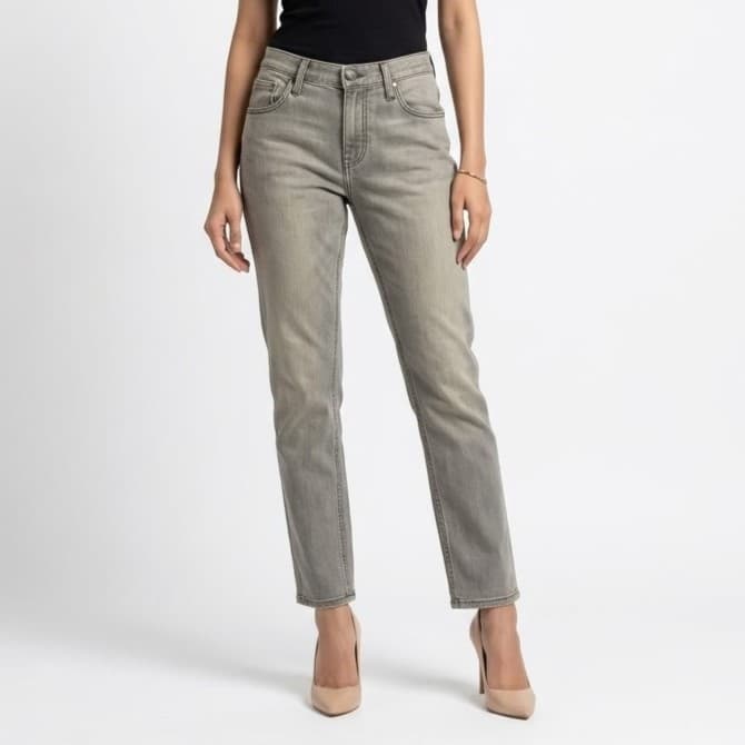 Size 30 - Burberry Light Grey Women's Denim