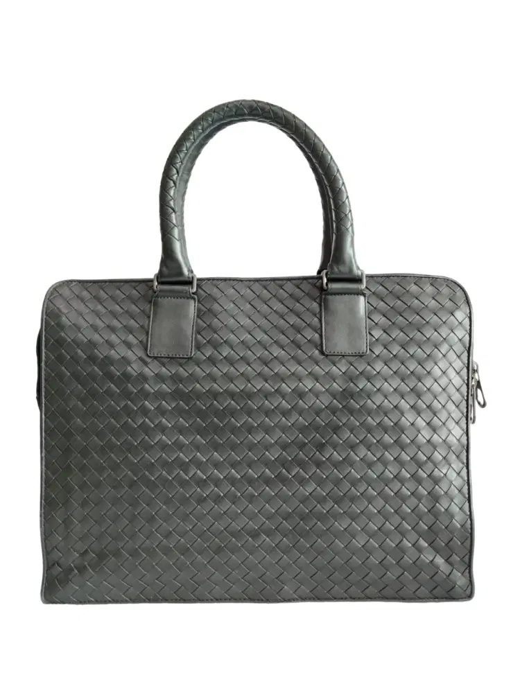 Bottega Veneta Intrecciato Briefcase Business Bag-Hover-Image