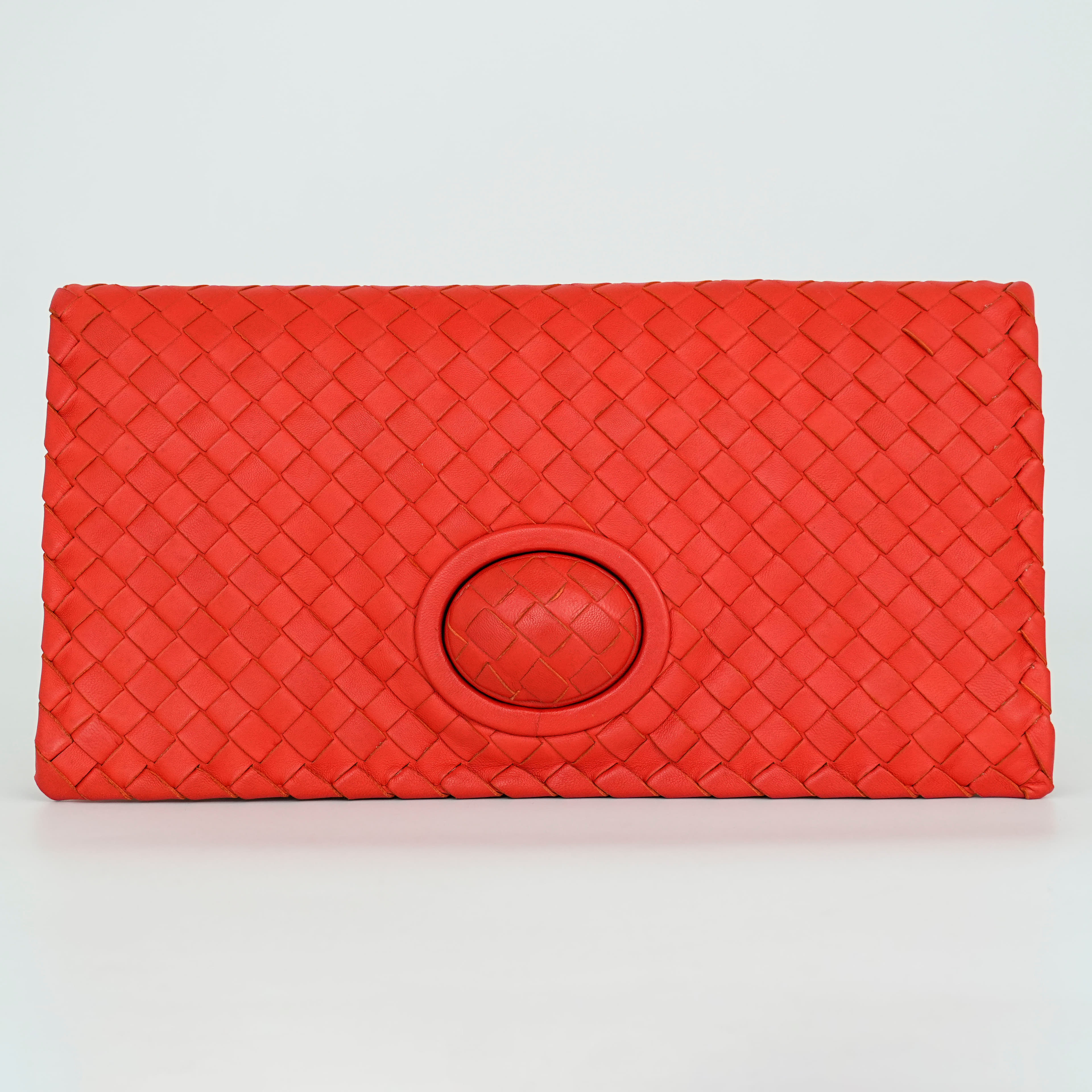 Bottega Veneta Nappa Intrecciato Turn Lock clutch bag