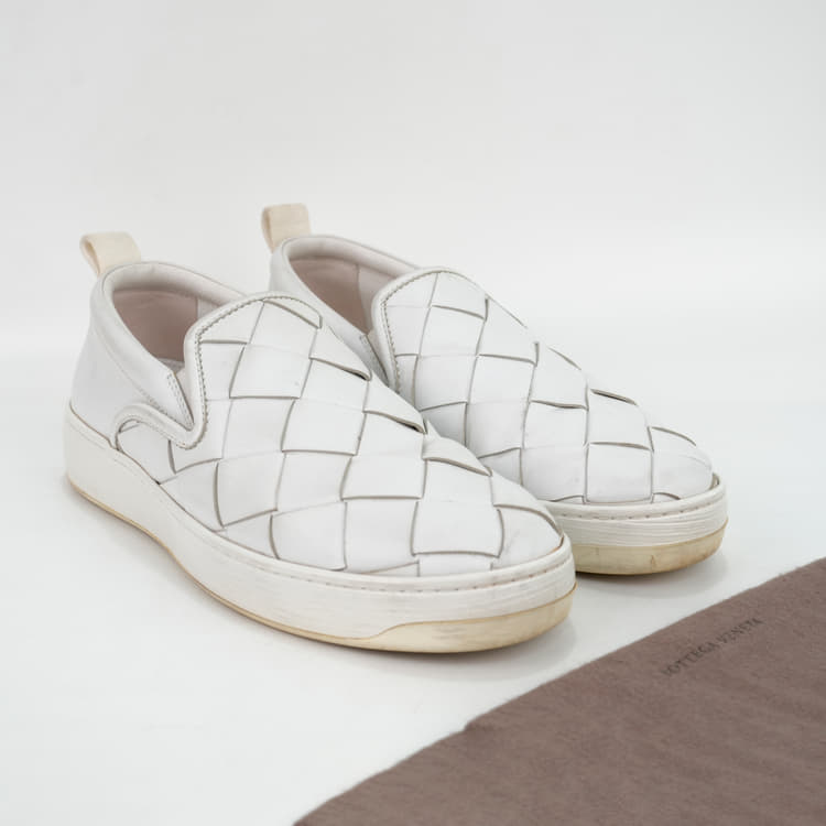 Size 43 - Bottega Veneta Maxi Weave Slip-On Sneakers-Hover-Image
