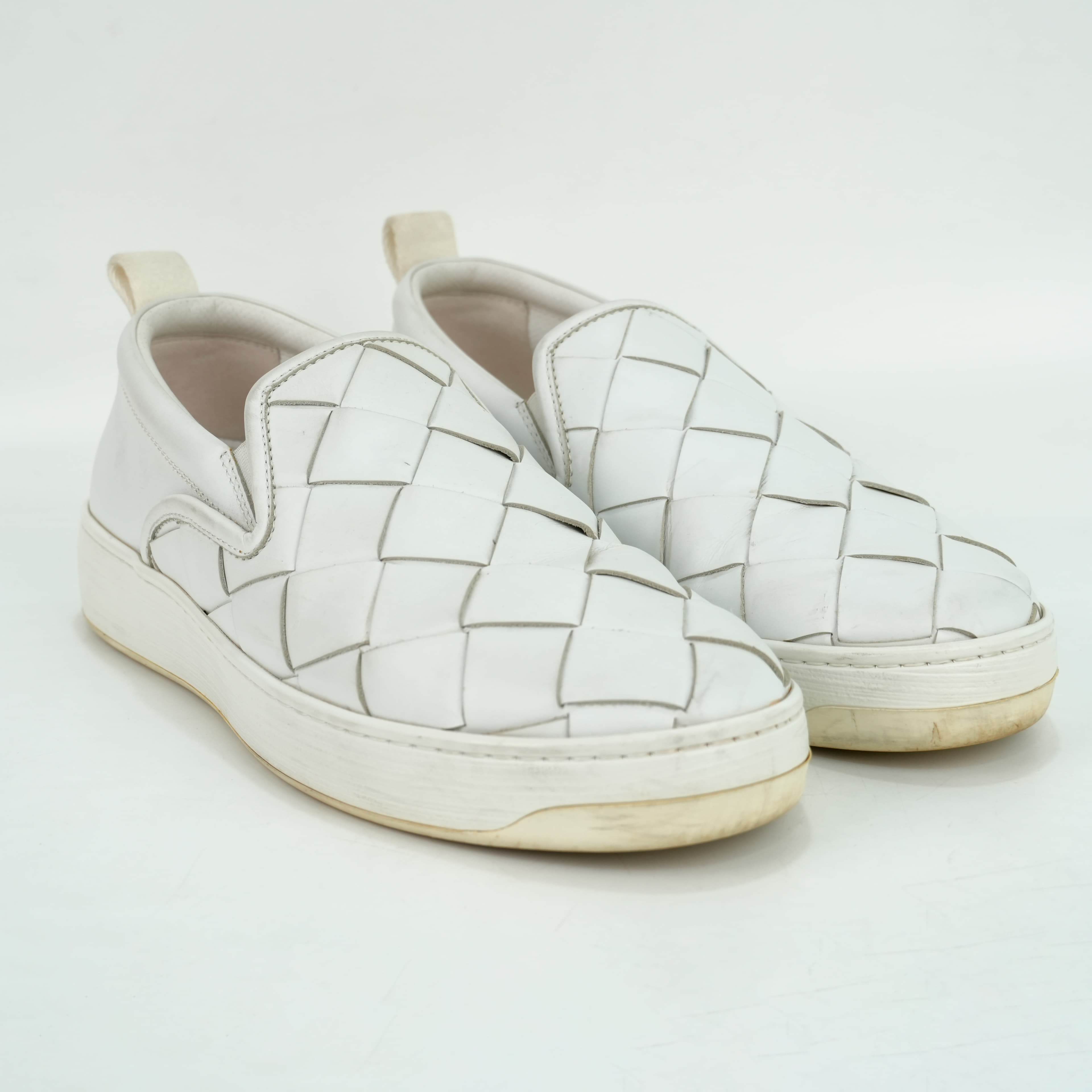 Size 43 - Bottega Veneta Maxi Weave Slip-On Sneakers