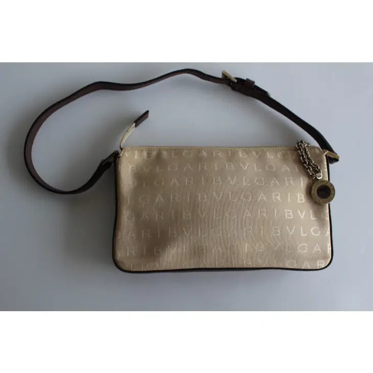 Bvlgari APEBER Logo Fabric Pouch Bag