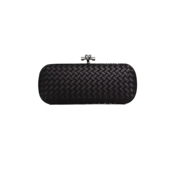 Bottega Veneta Black Stretch Knot Bag-Hover-Image