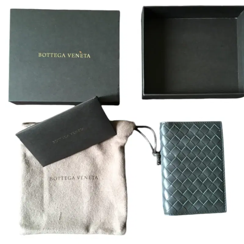 Bottega Veneta KRIM INTRECCIATO CARD CASE
