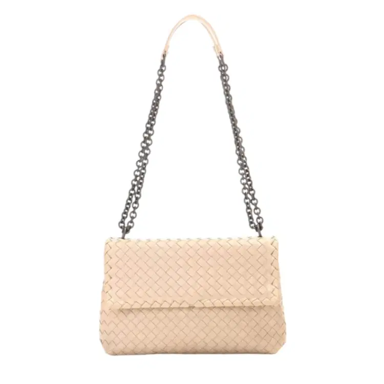 Bottega Veneta Small Intrecciato Leather Shoulder Bag-Hover-Image