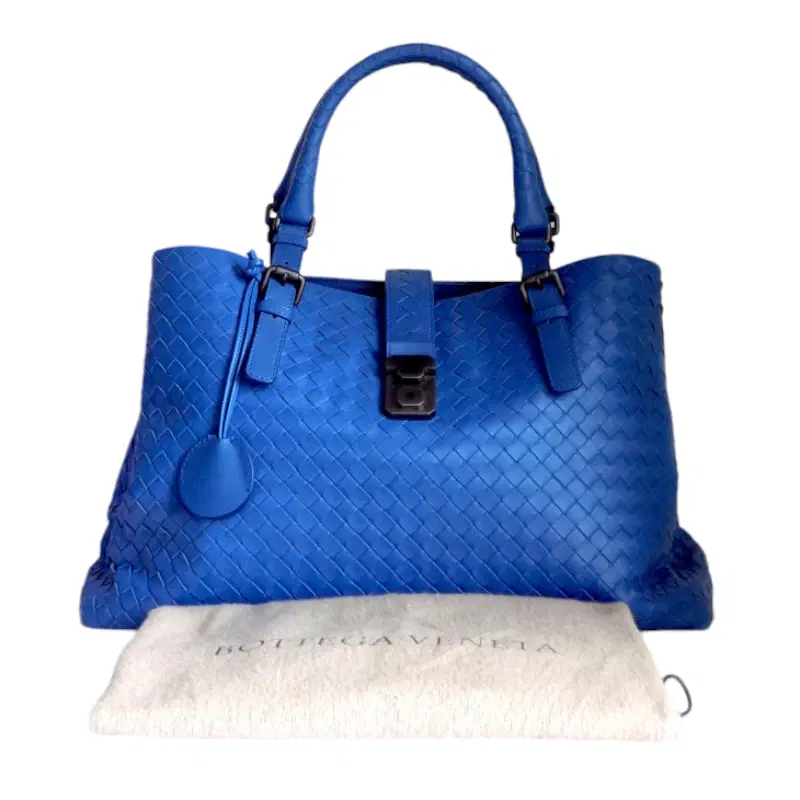 Bottega Veneta Prusse Interccaito Calf Medium Roma Satchel