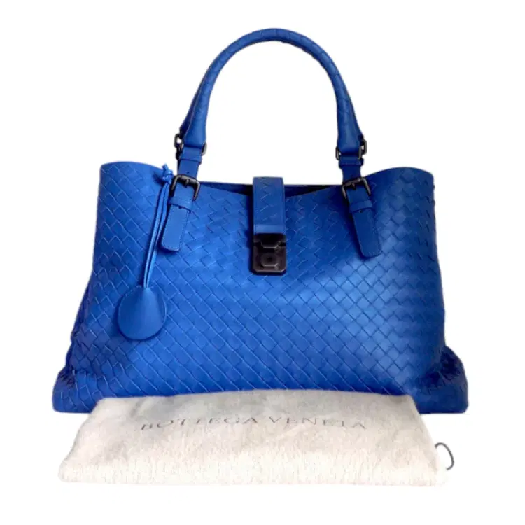 Bottega Veneta Prusse Interccaito Calf Medium Roma Satchel-Hover-Image