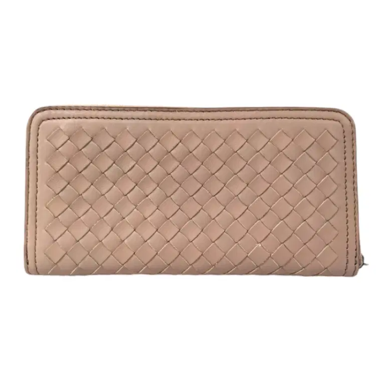 Bottega Veneta Intrecciato Woven Nappa zip-around Wallet-Hover-Image