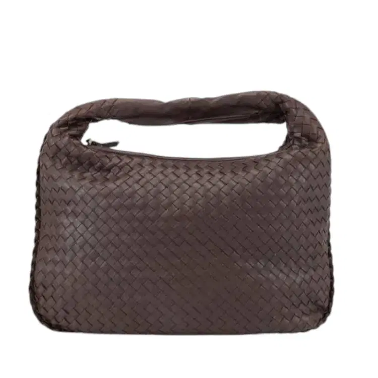 Bottega Veneta Intrecciato Leather Medium Veneta Hobo Bag-Hover-Image