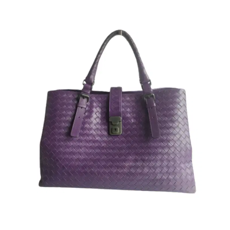 Bottega Veneta Intrecciato Woven Nappa Leather Roma Tote