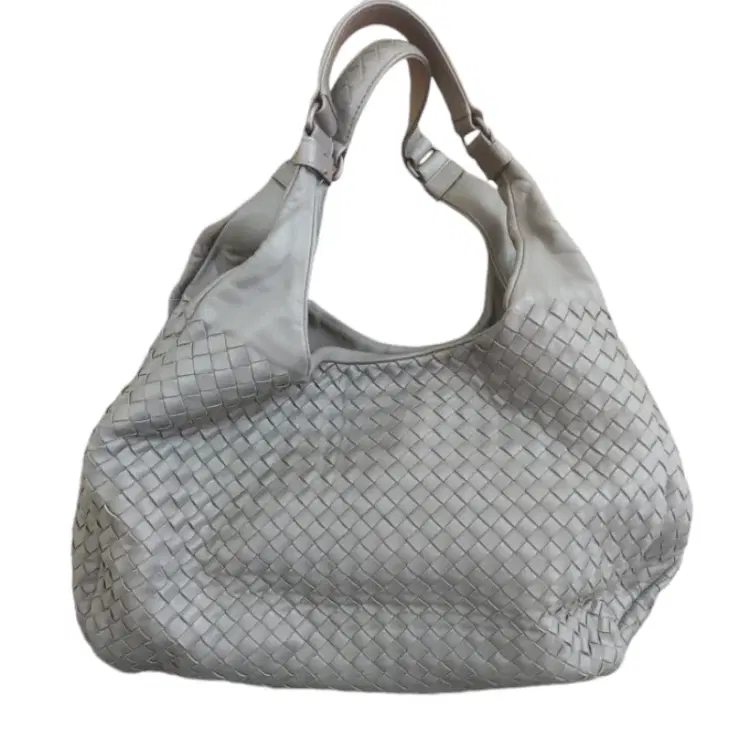 Bottega Veneta Intrecciato Woven Nappa Leather Campana Hobo Bag-Hover-Image