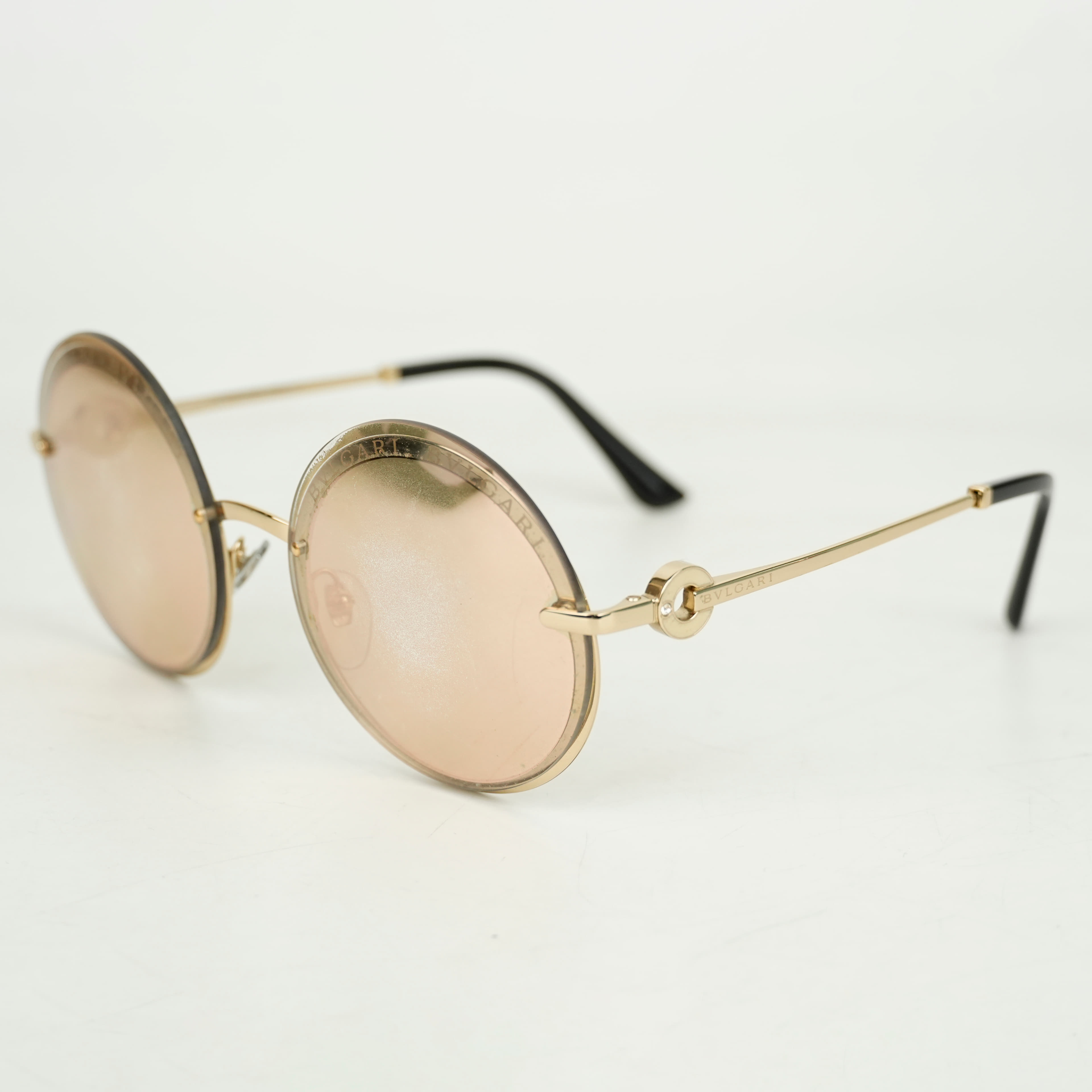 Bvlgari Women Gradient Round Sunglasses