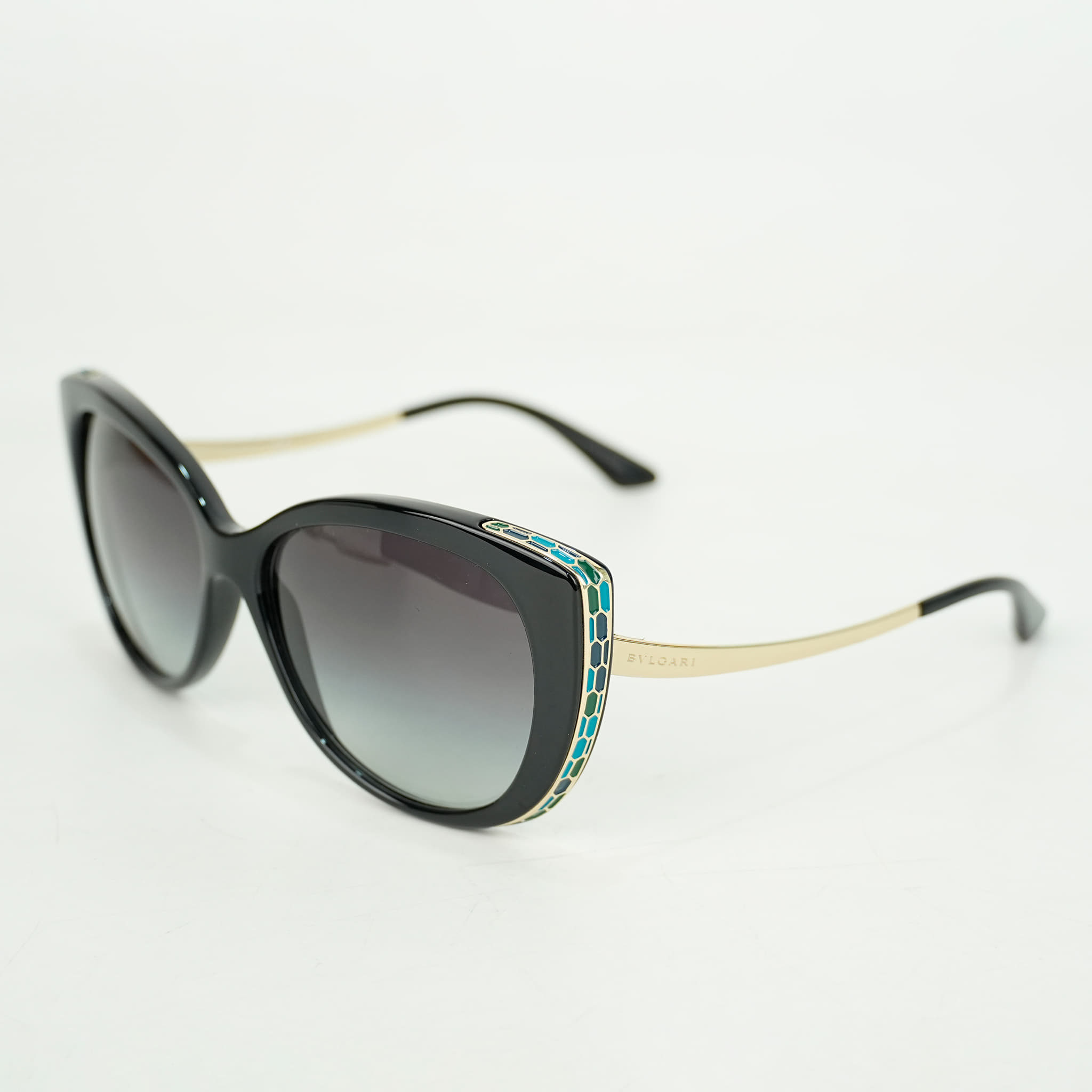 Bvlgari Cat Eye 8178 901/8G Acetate Sunglasses