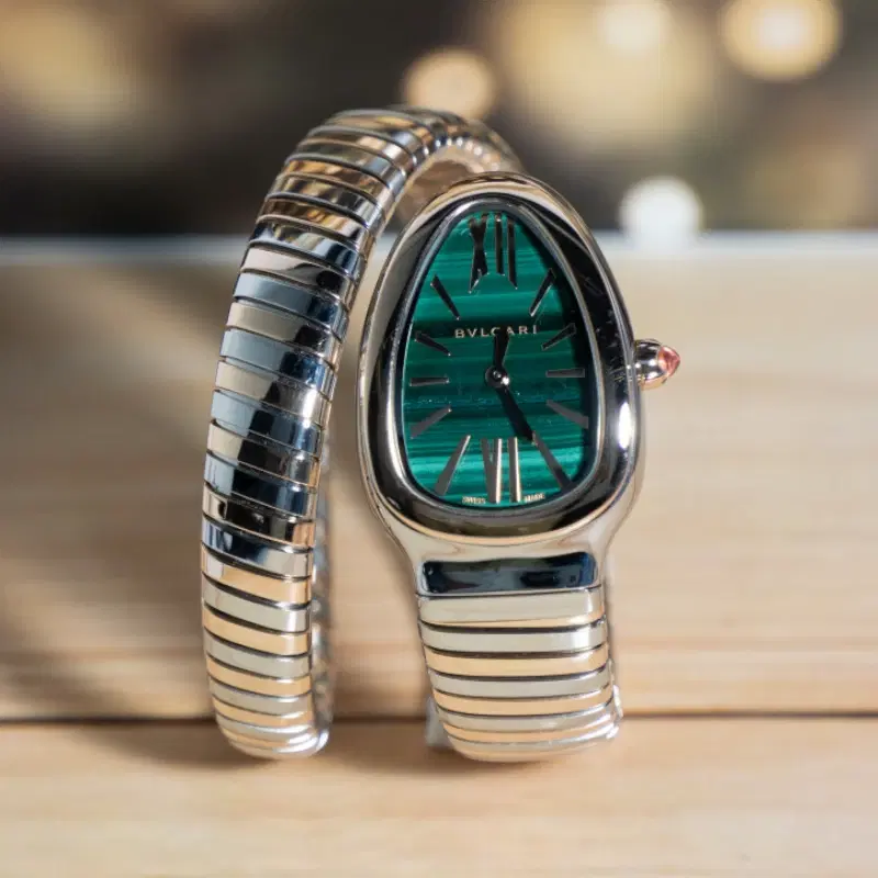 Bvlgari Serpenti Tubogas Rose Gold and Steel Limited Edition Watch