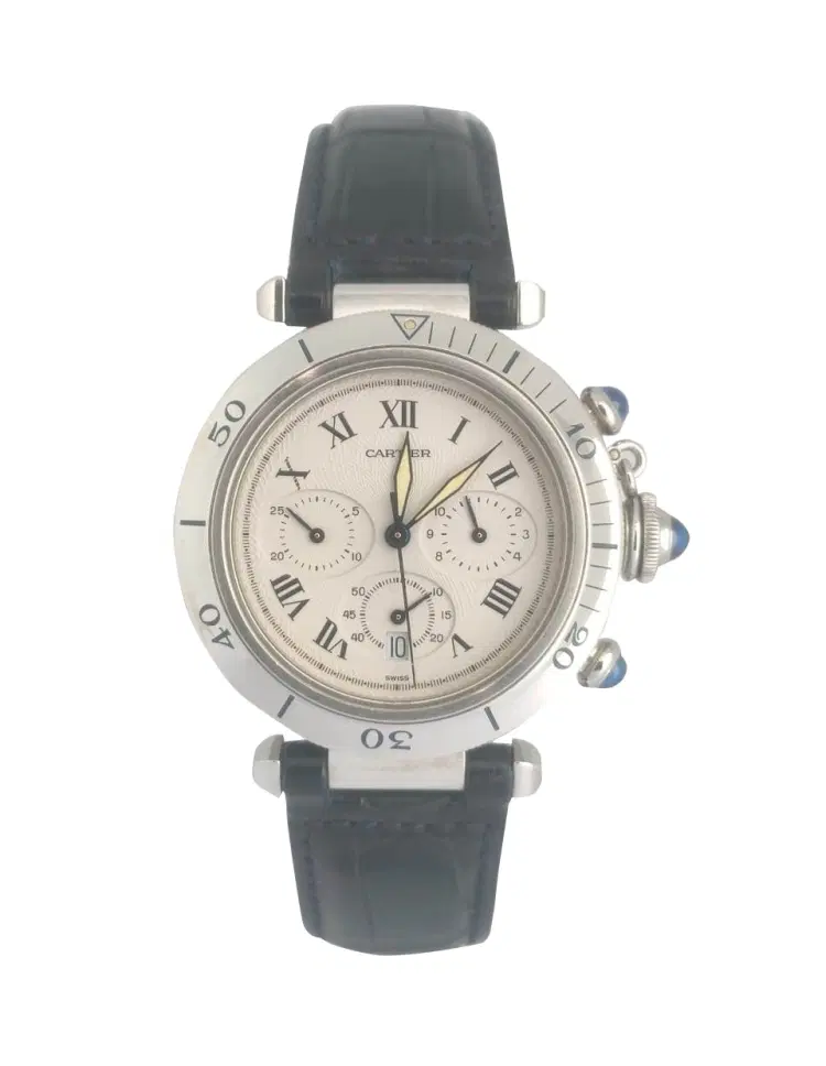Cartier Pasha Chrono 1050 Steel 38MM-Hover-Image