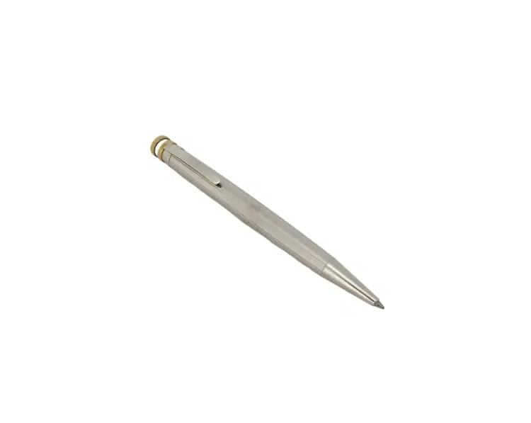 Cartier Silver Ball Point Pen-Hover-Image