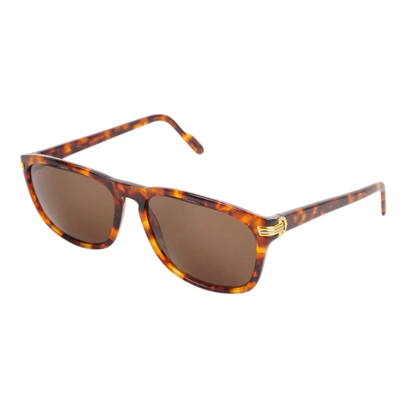 Cartier Polarized Brown Gradient Sunglasses
