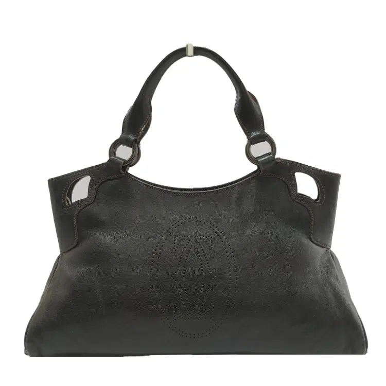 Cartier Black Leather Marcello De Cartier Bag-Hover-Image