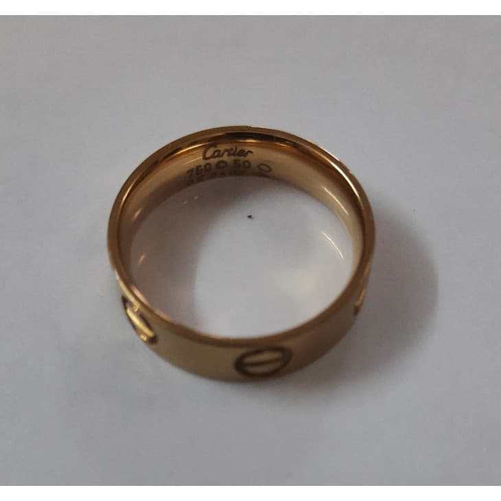 Cartier Love 18K Rose Gold Ring-Hover-Image