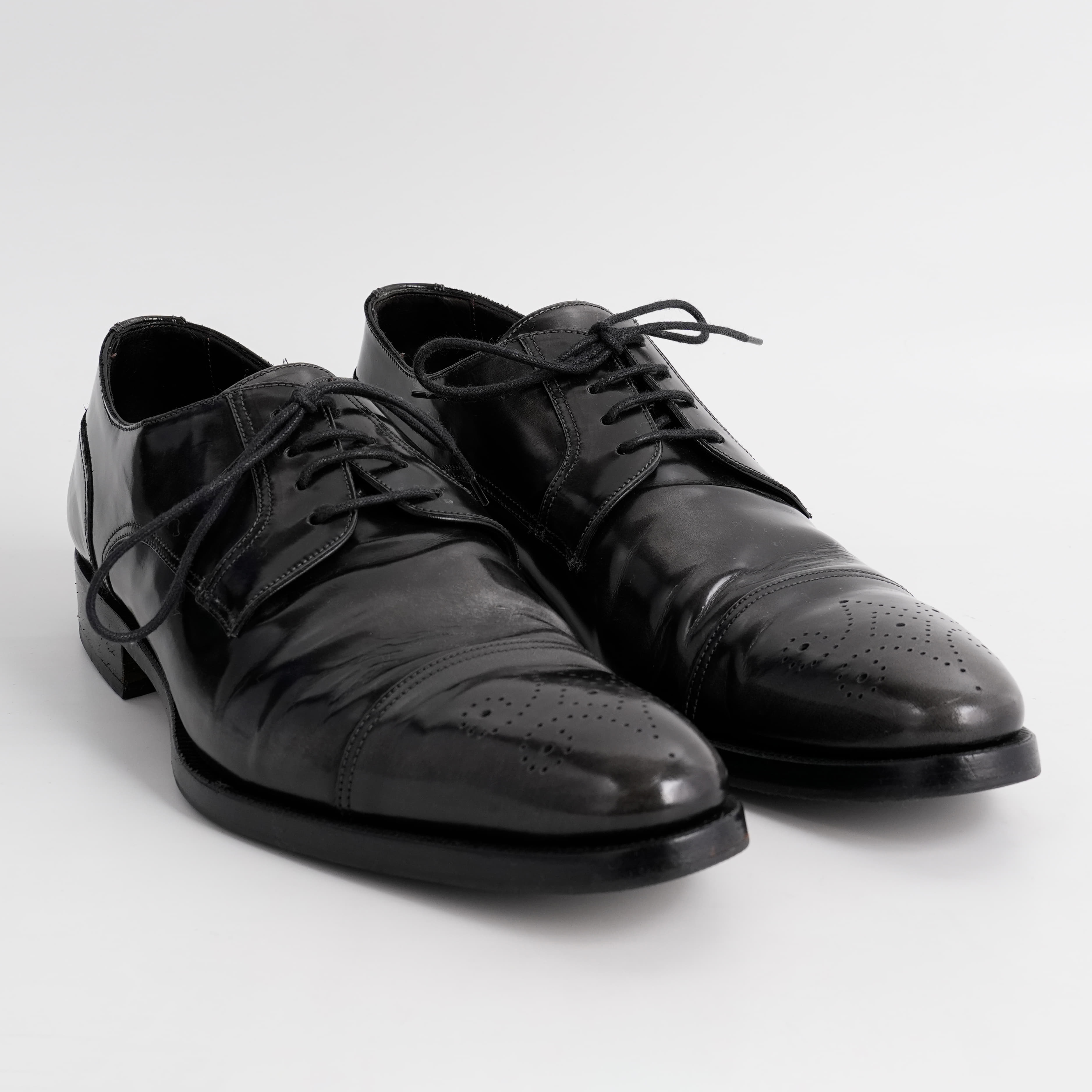 EU 43 - Canali Black Men's Footwears (Sole Refurbished)