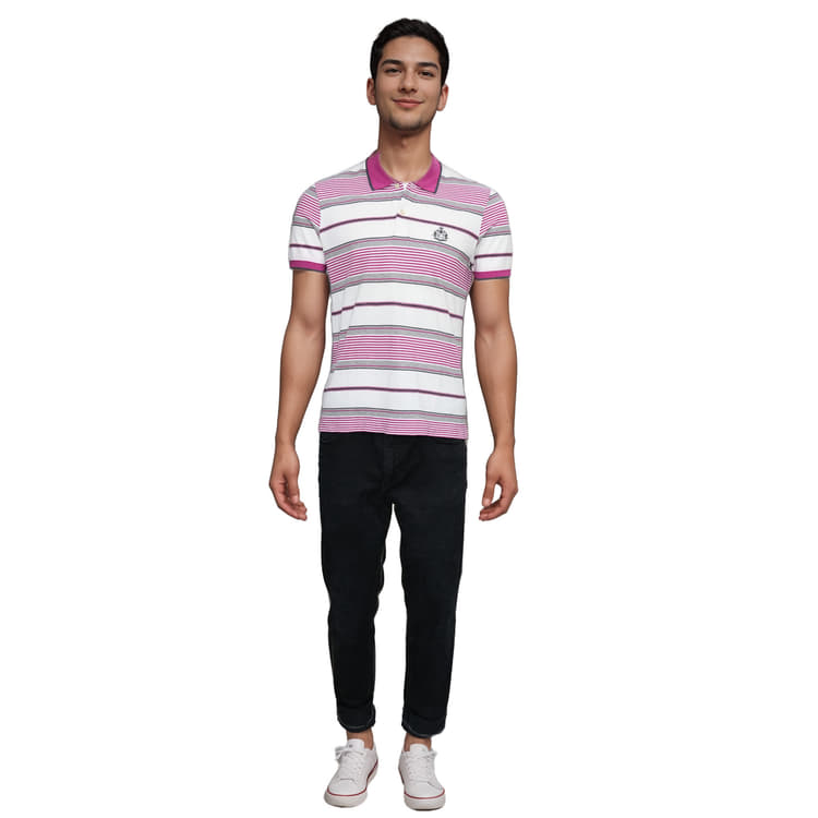 Canali Short Sleeves Cotton Tshirt-Hover-Image