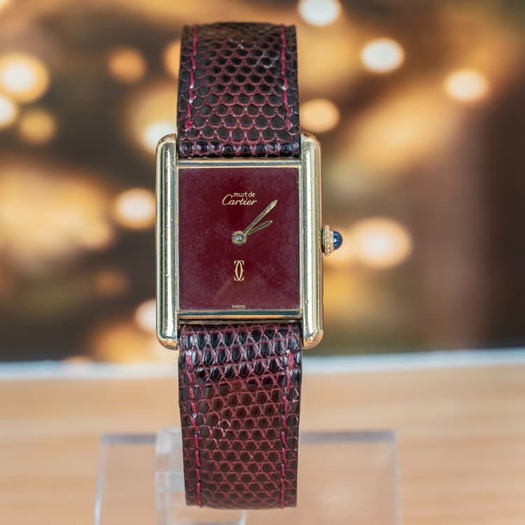 Cartier Tank Vermeil Must de Manual Winding-Hover-Image