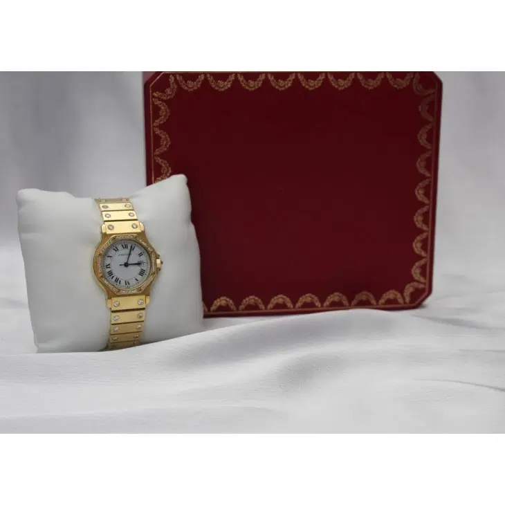 Cartier Santos Octagon Date