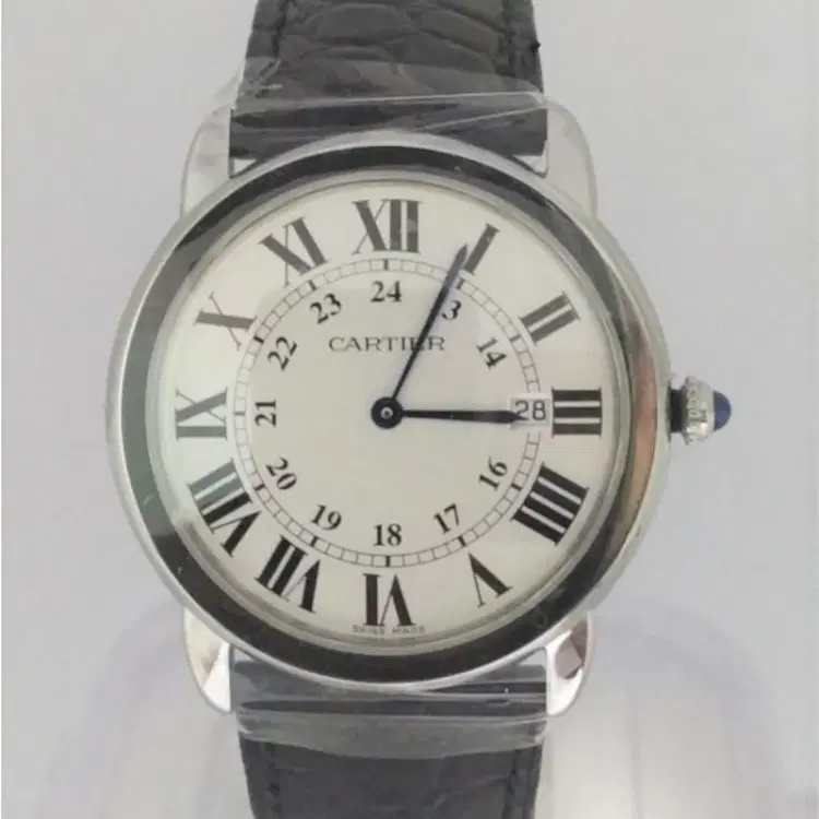 Cartier Ronde Solo Steel Unisex Watch-Hover-Image