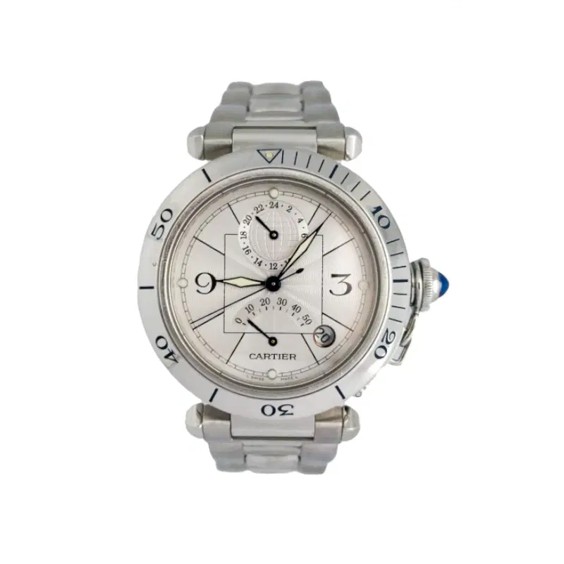 Cartier Pasha 2388 Steel Automatic With Power Indication